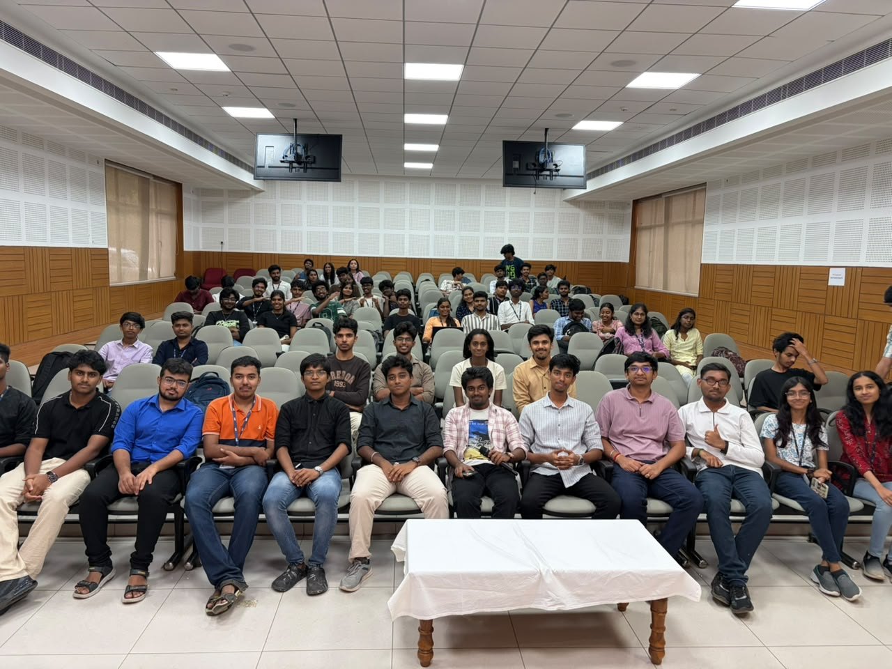 Audience at a session