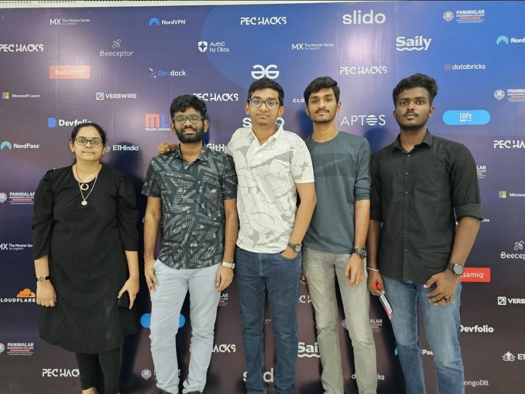Team at PEC Hacks 2.0